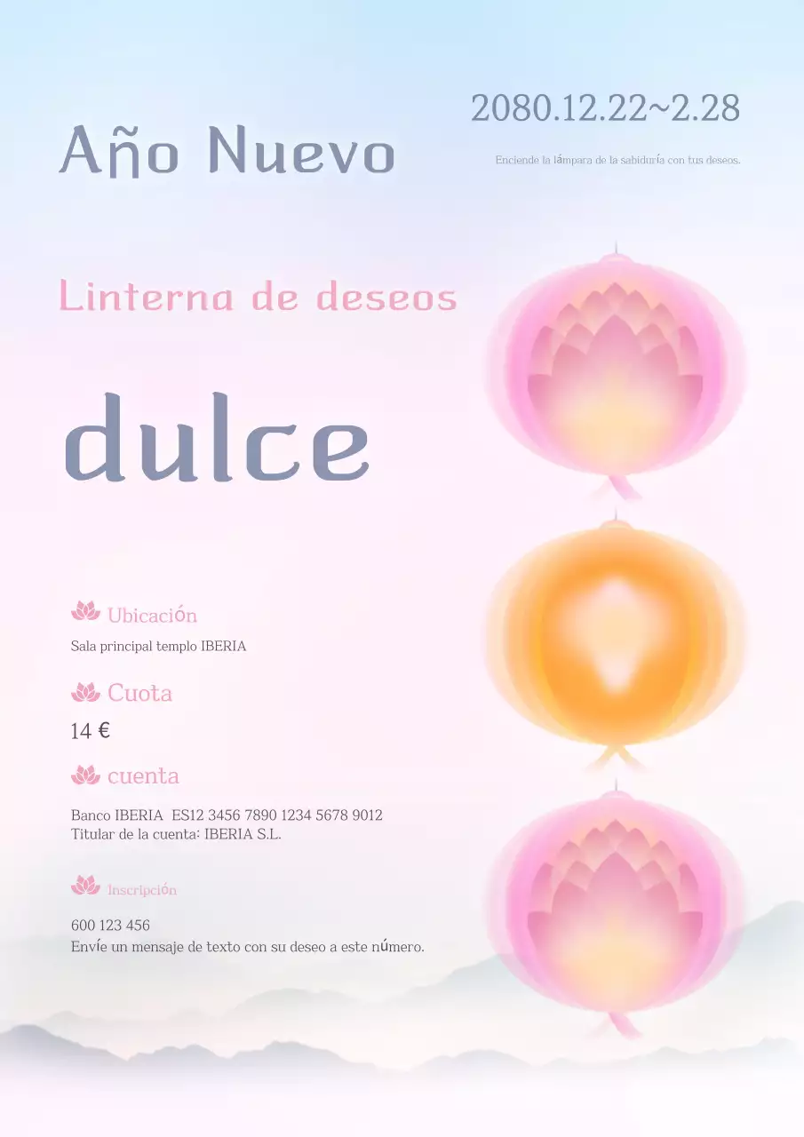 Evento elegante de Año Nuevo en Yeonbora