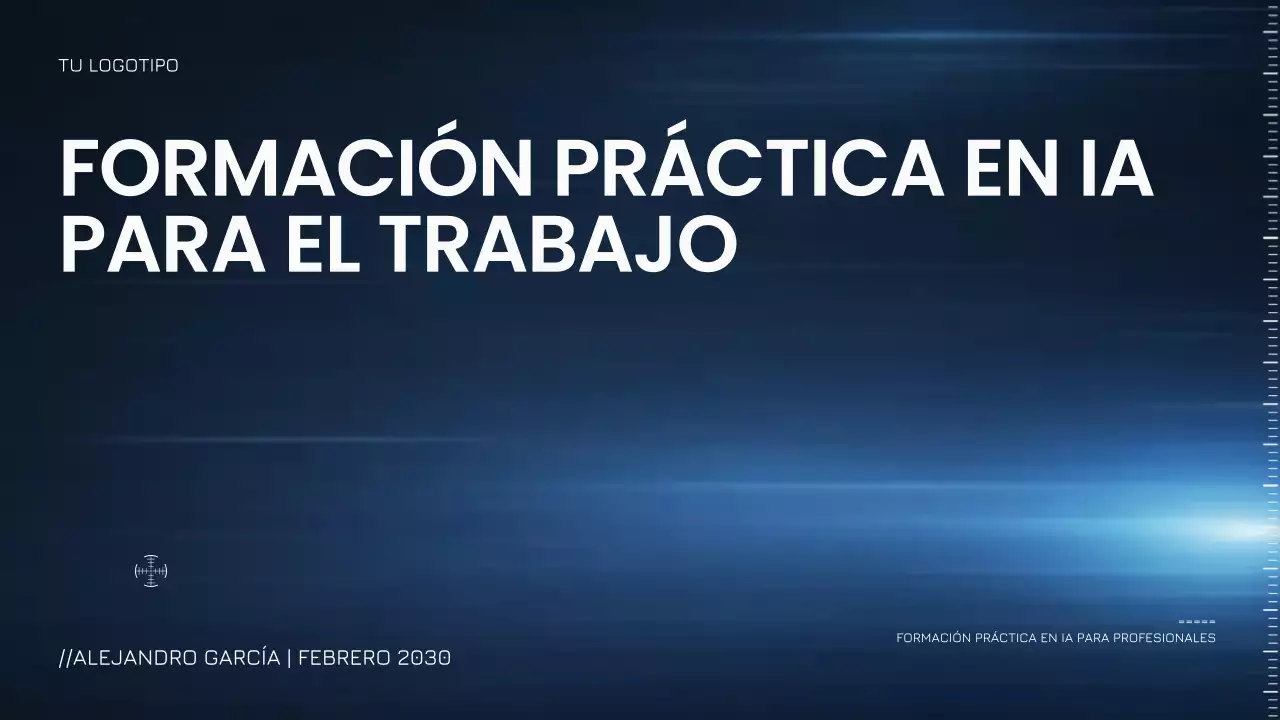 Guía del curso de IA moderna de Blue