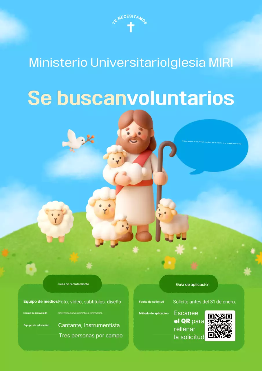 Reclutamiento de la Iglesia Sky Blue Baby