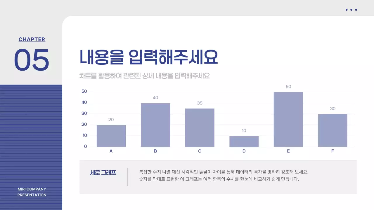 파랑 모던 사업 비즈니스 기획 제안서