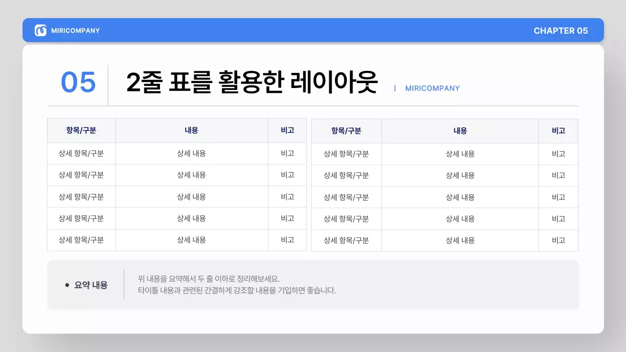 파랑 그레이 모던 교육 온보딩 자료 안내