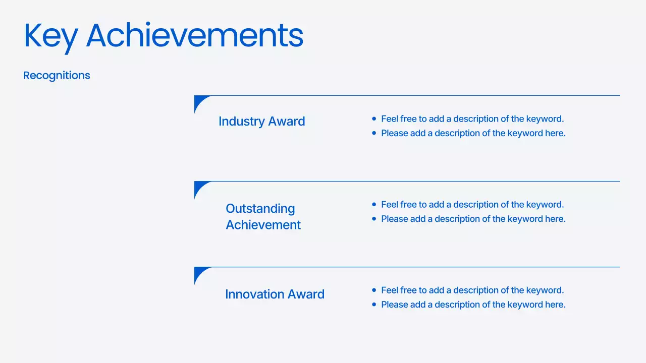 블루 프로페셔널 타운홀 미팅 프레젠테이션