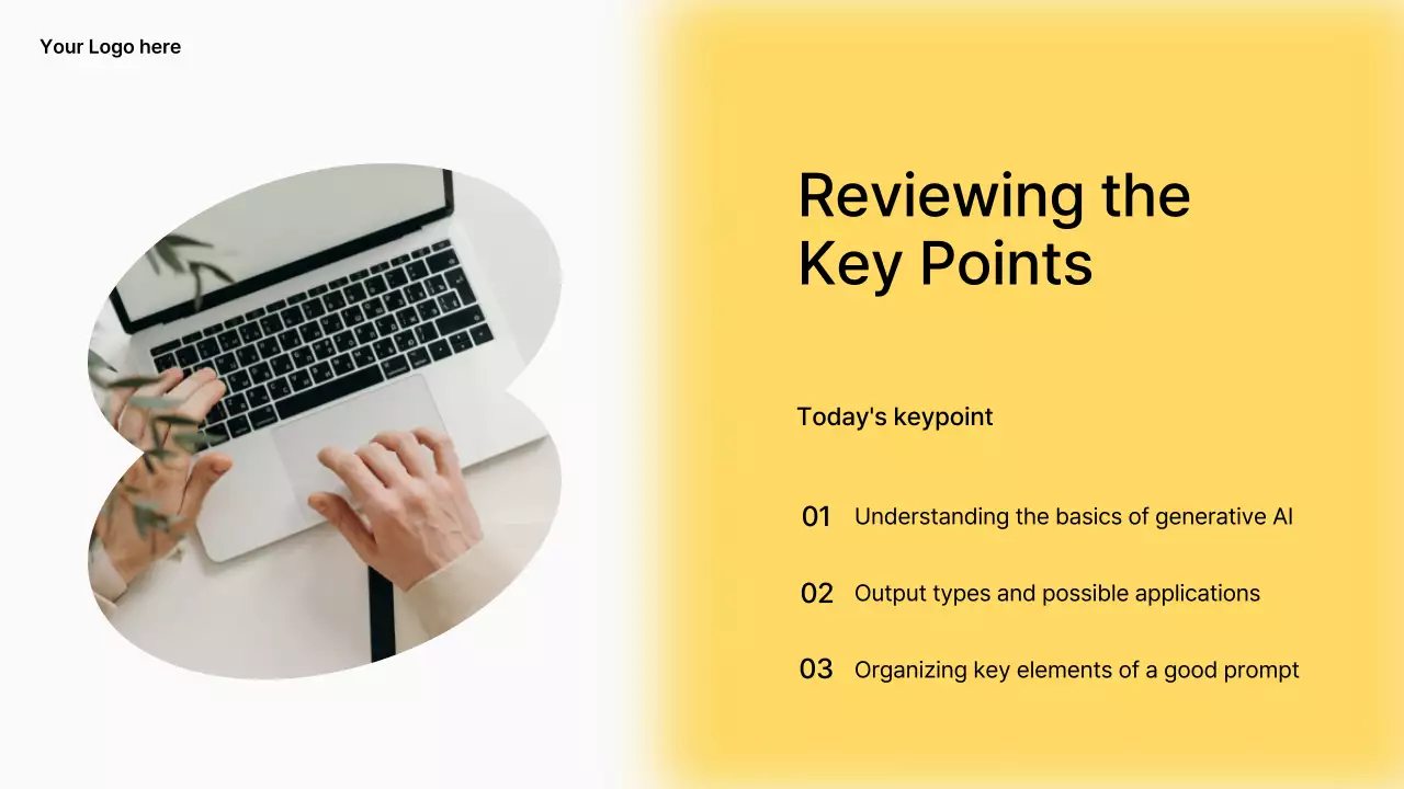 노란색 현대 AI 코스