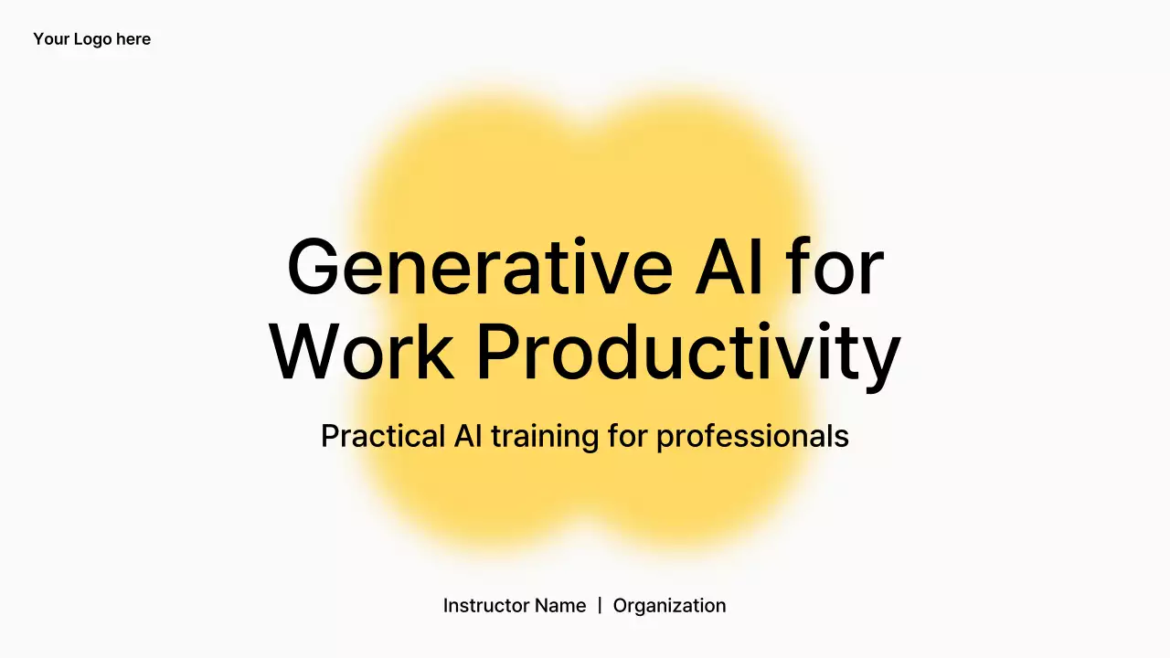 Kursus AI Modern Kuning