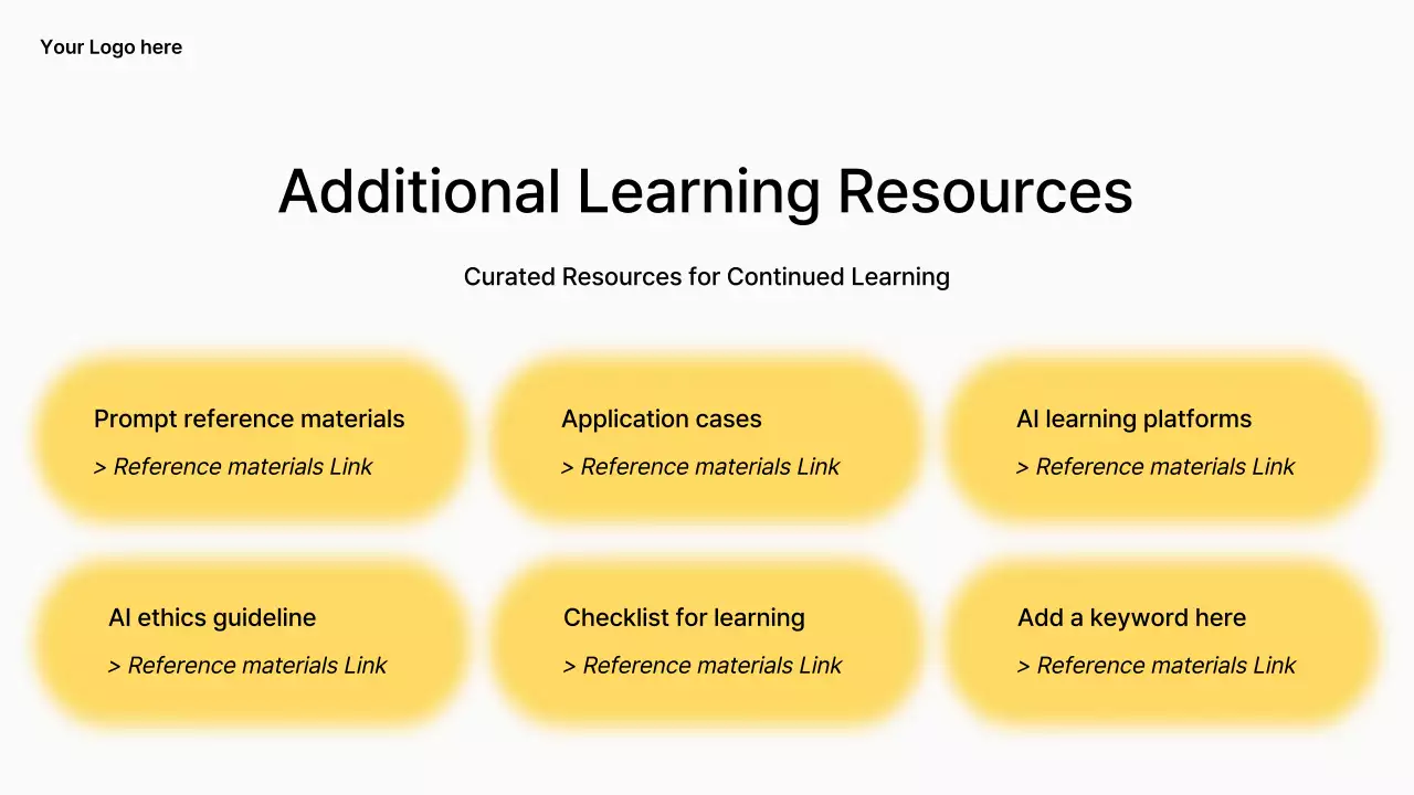 노란색 현대 AI 코스