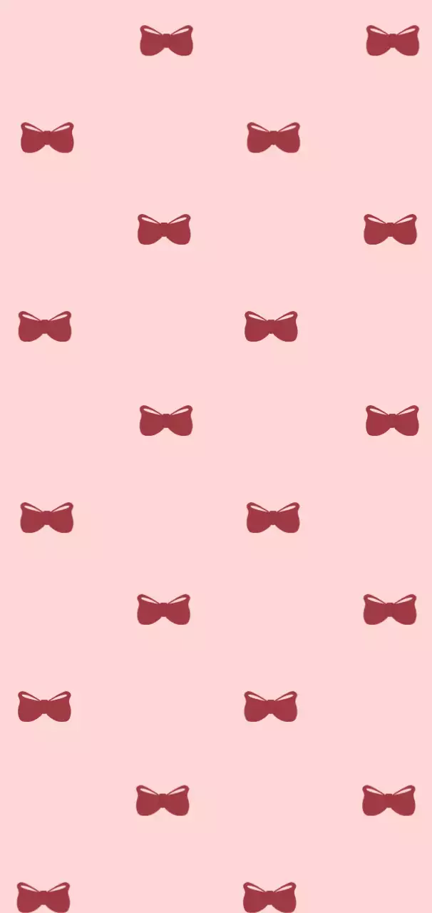 분홍색의 깔끔한 리본 패턴 이미지