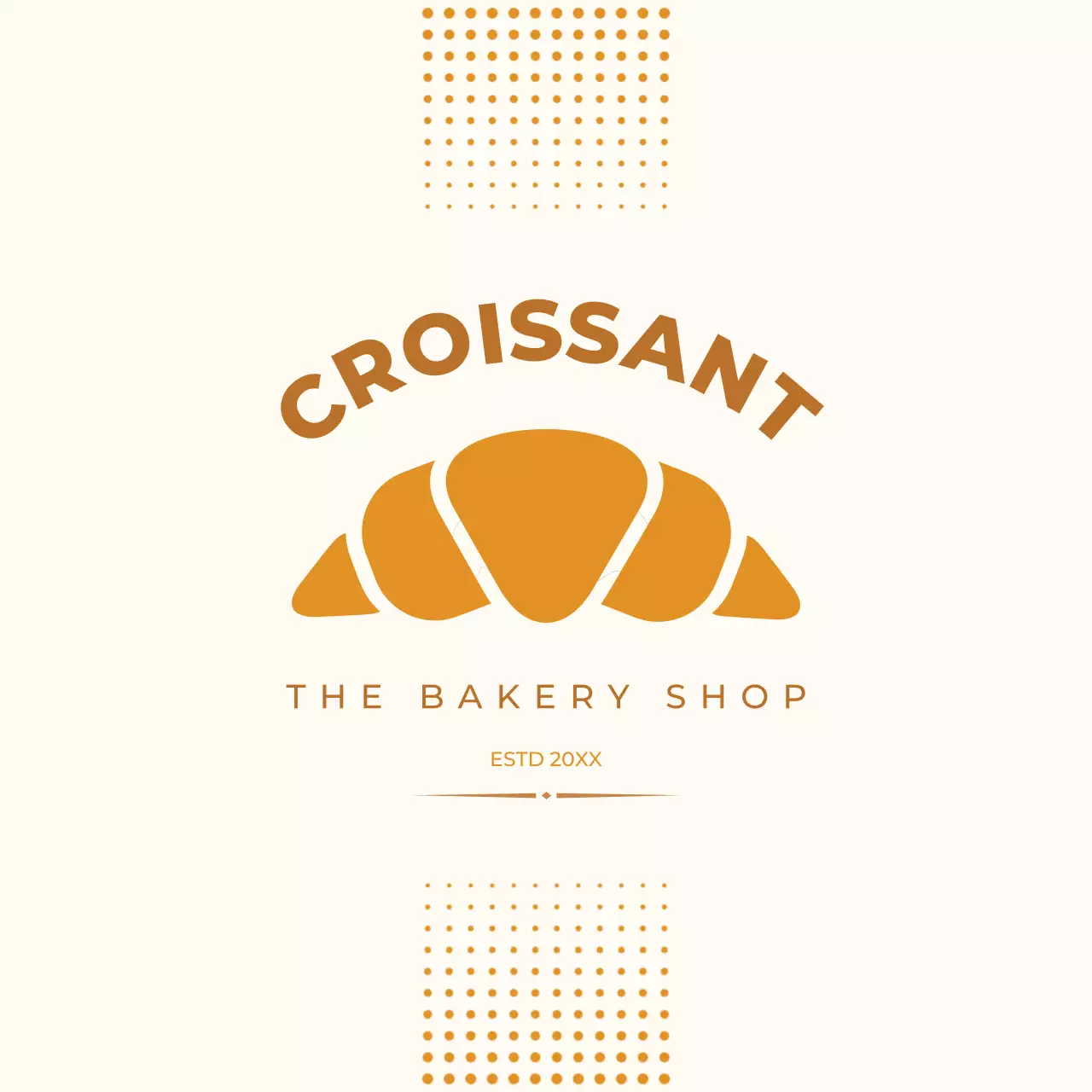 연한 갈색 페이스트리 종류에 대한 광고
