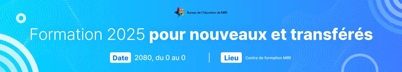 Guide de formation Blue Modern Education