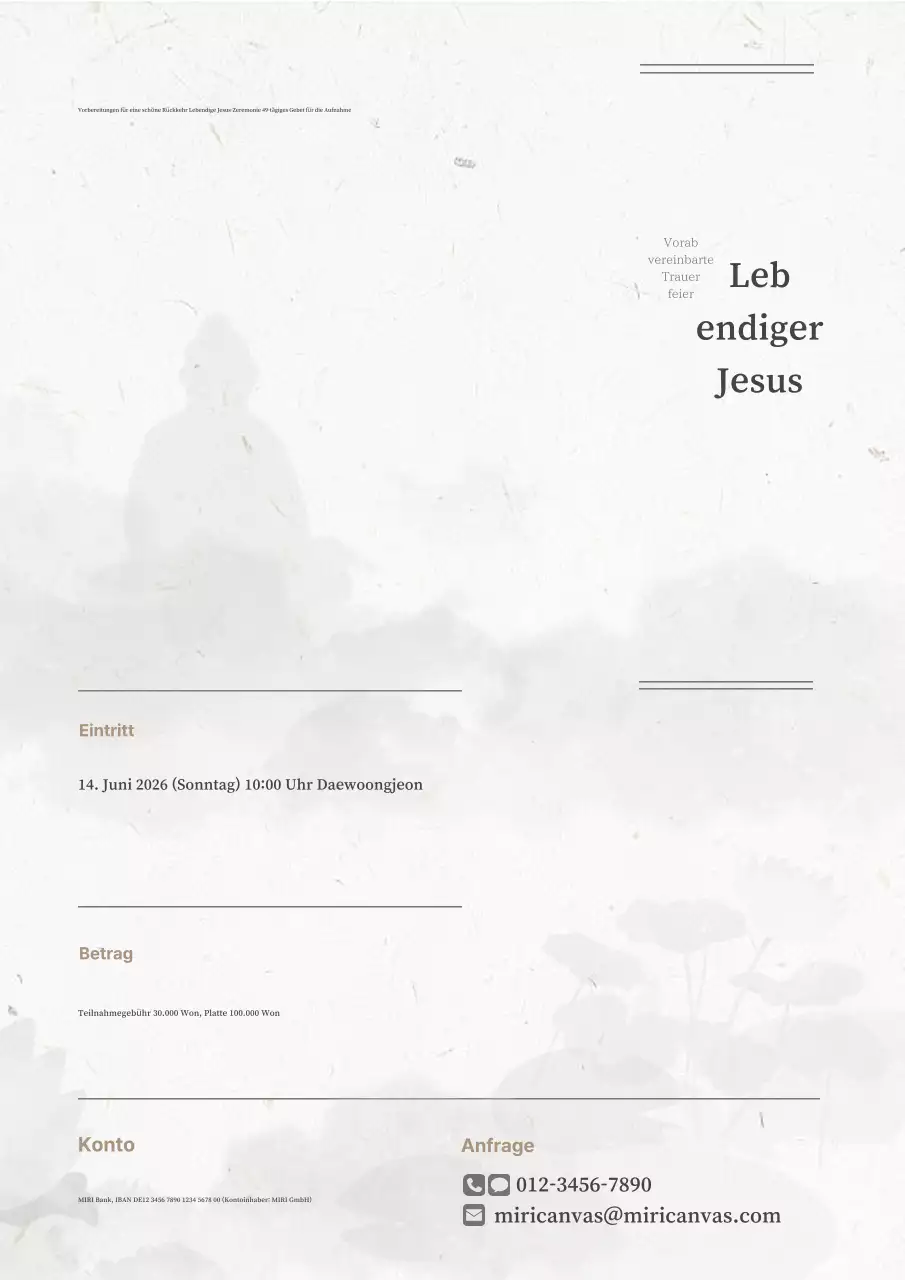 Leitfaden zu traditionellen buddhistischen Veranstaltungen in Beige