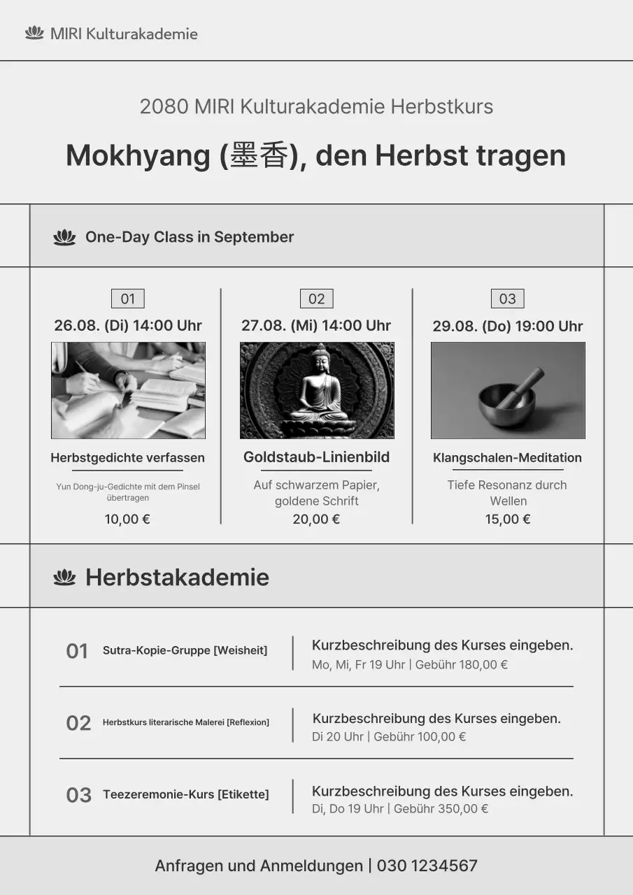 Gray Leitfaden zur traditionellen Kulturerziehung