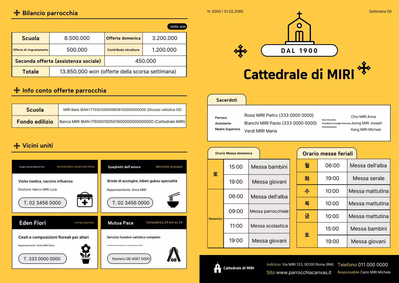 Guida semplice alla cattedrale gialla
