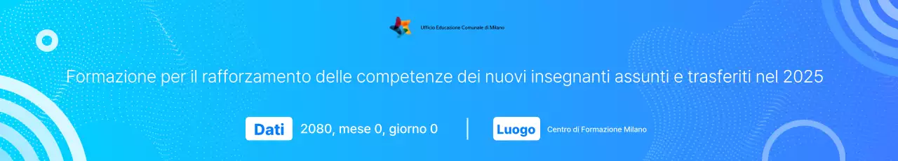 Guida alla formazione Blue Modern Education