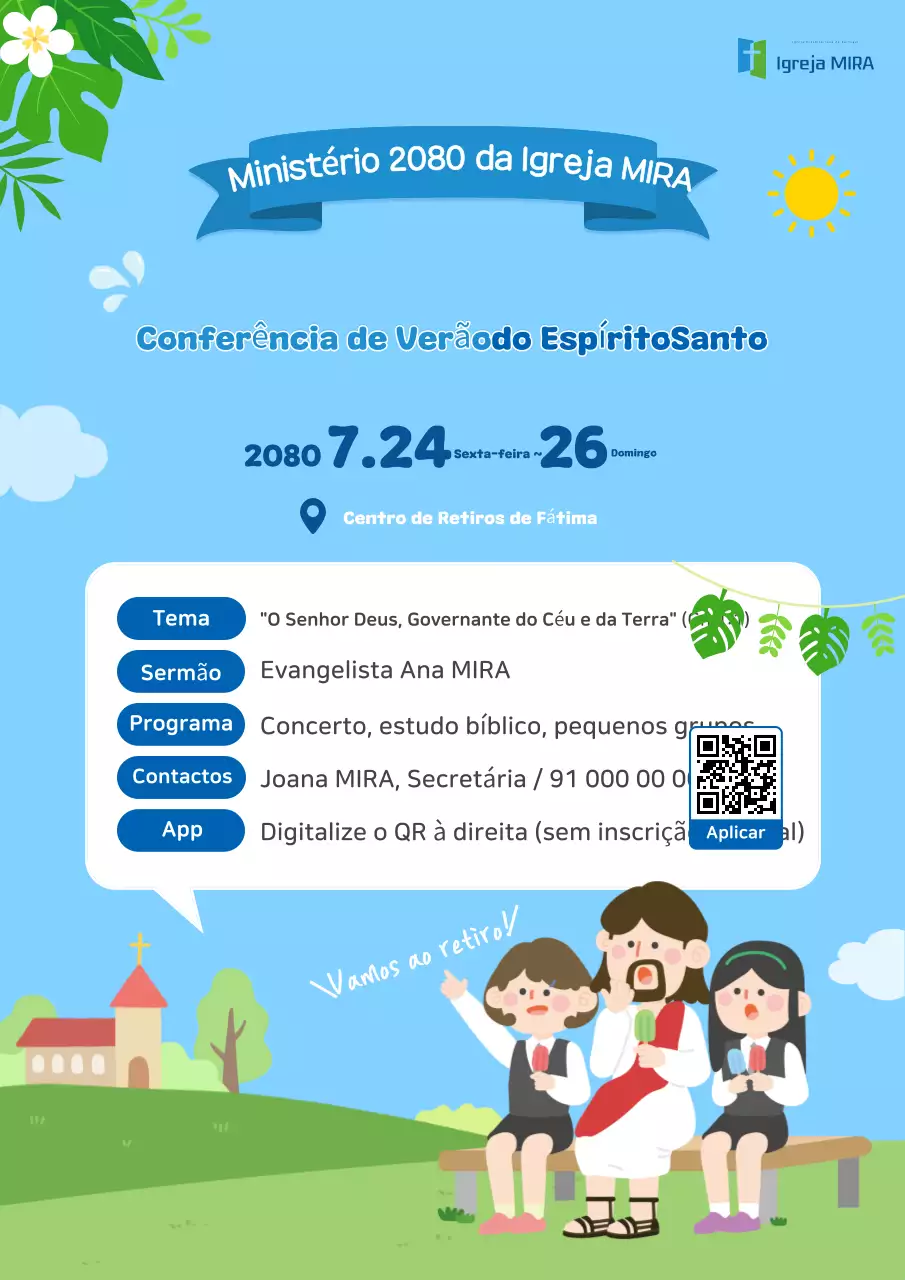 Guia de Eventos de Verão Azul Celeste
