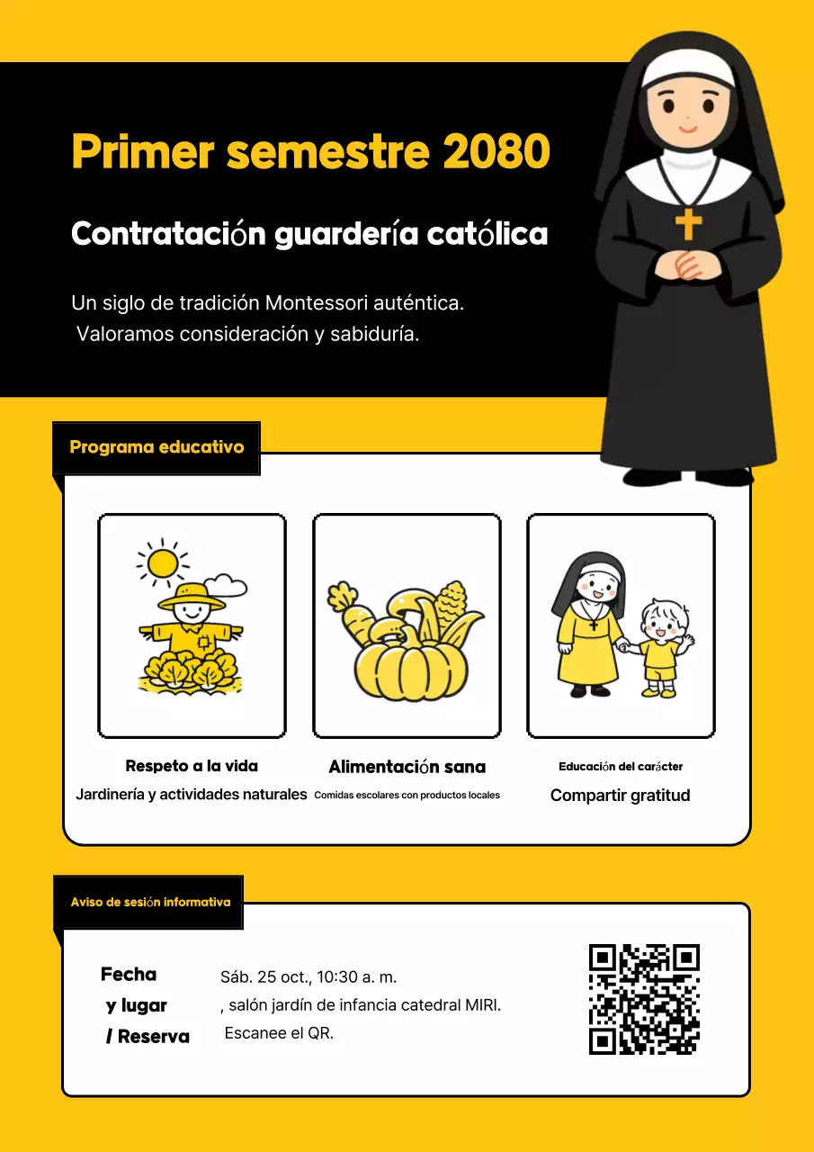 Reclutamiento de Educación Tradicional Amarilla