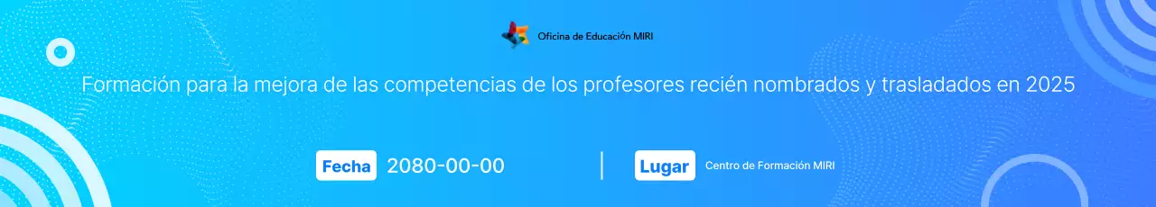Guía de formación de Blue Modern Education