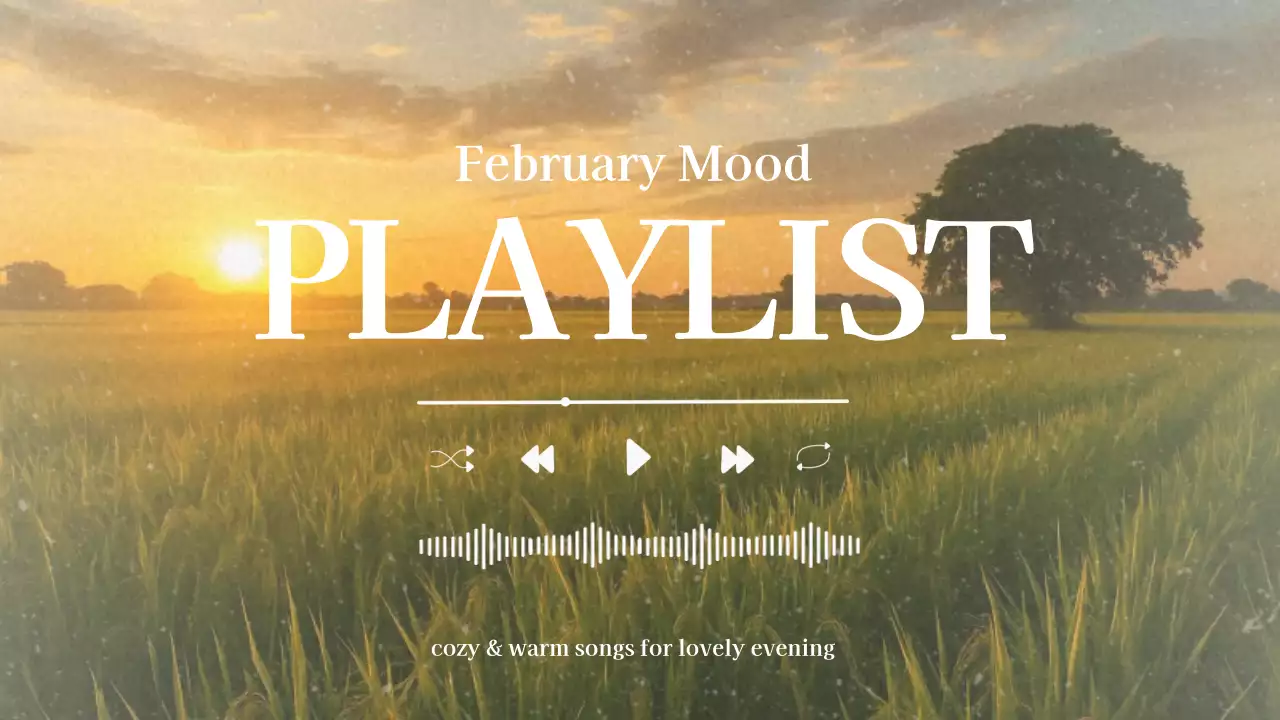 노랑 빈티지 음악 플레이리스트