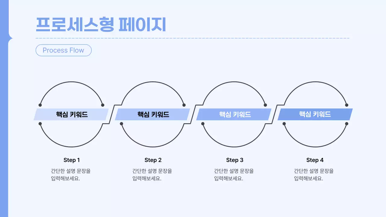 하늘색 모던 보고서 설명