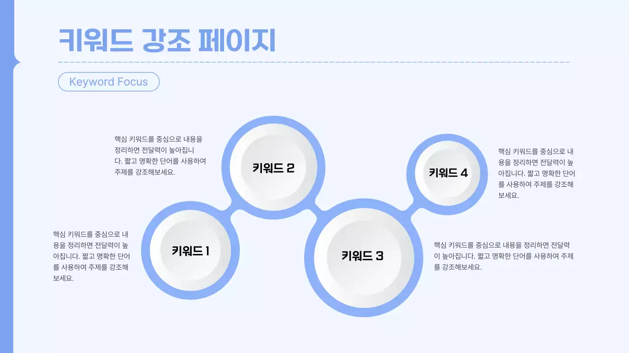 하늘색 모던 보고서 설명