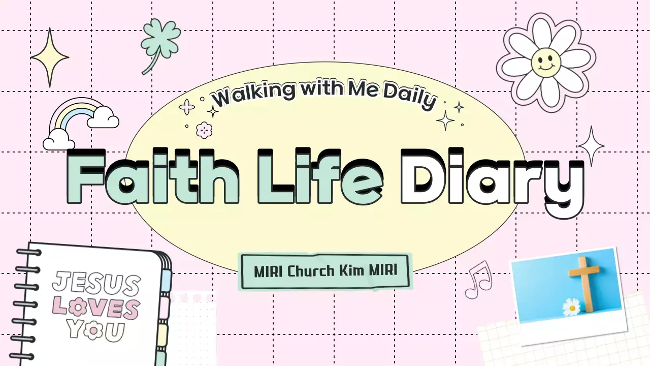 Diário Rosa da Fé para Bebês