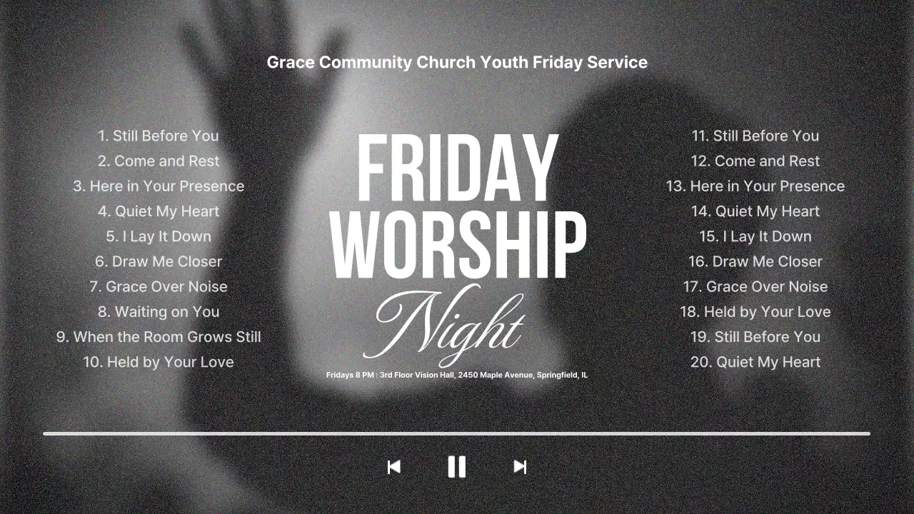 Hướng dẫn thờ phượng cổ điển đen trắng