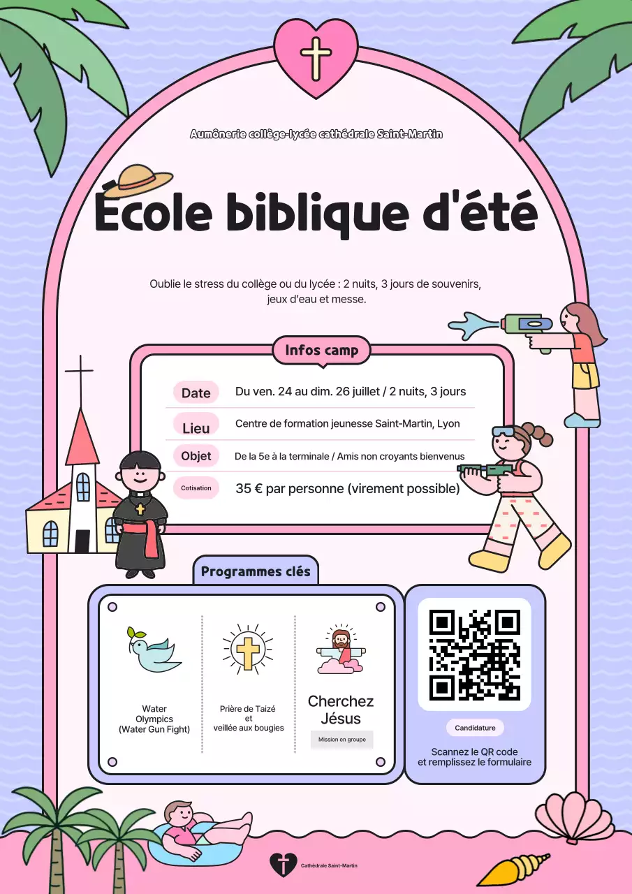 La promotion mignonne de l'école d'été de Yeon Bora