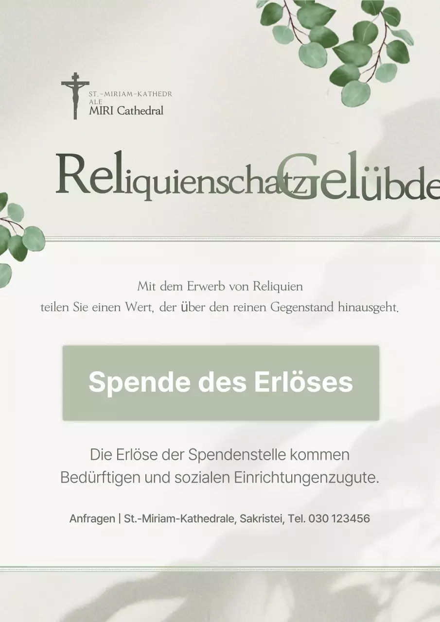 Mint Einfacher Spendenleitfaden