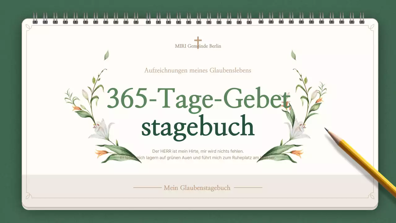 Khaki Neat Faith Diary