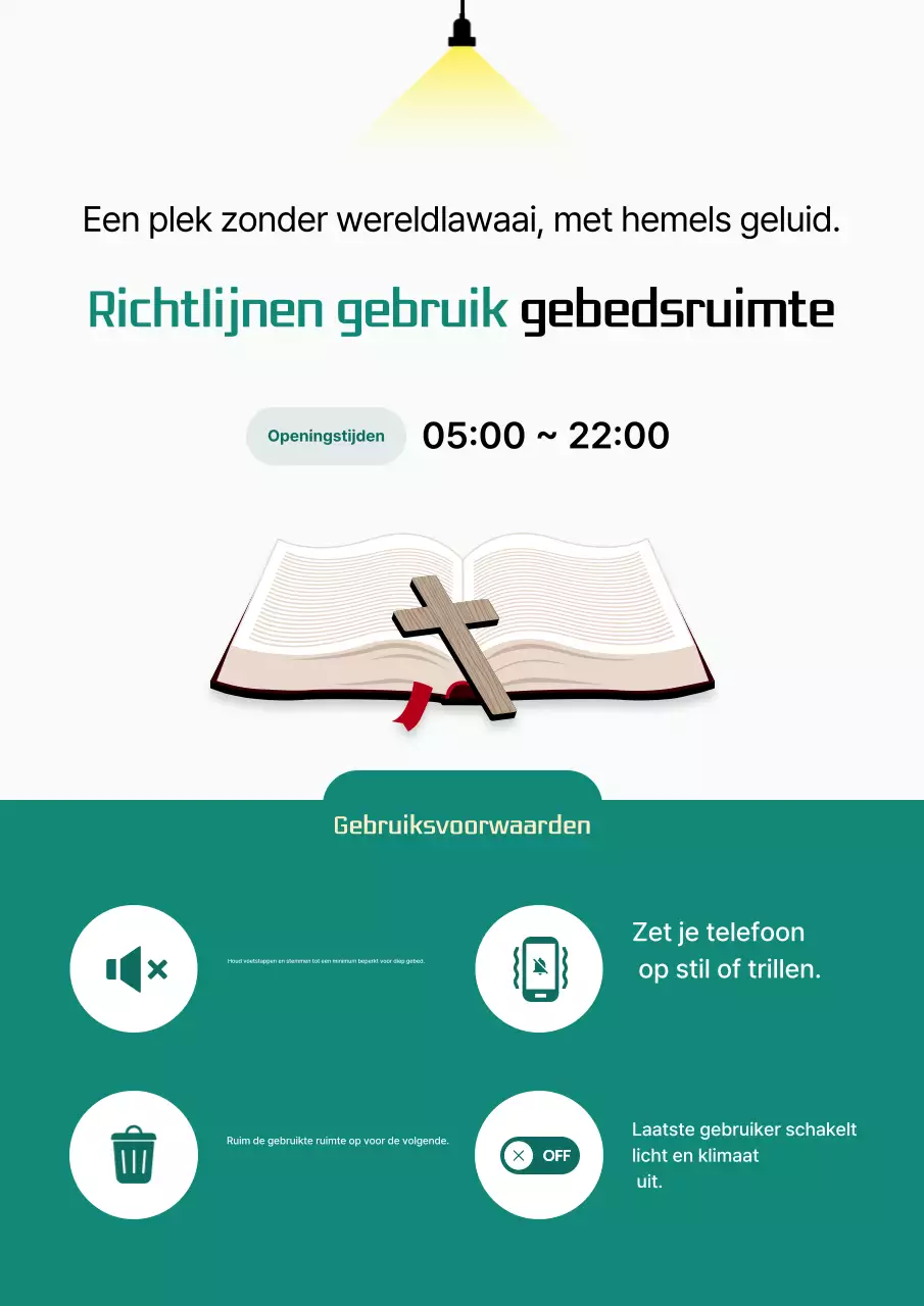 Eenvoudige gebedsruimtegids voor Mint