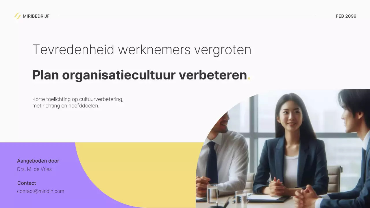 Beige Modern: Verbetering van de Organisatiecultuur Uitgelegd