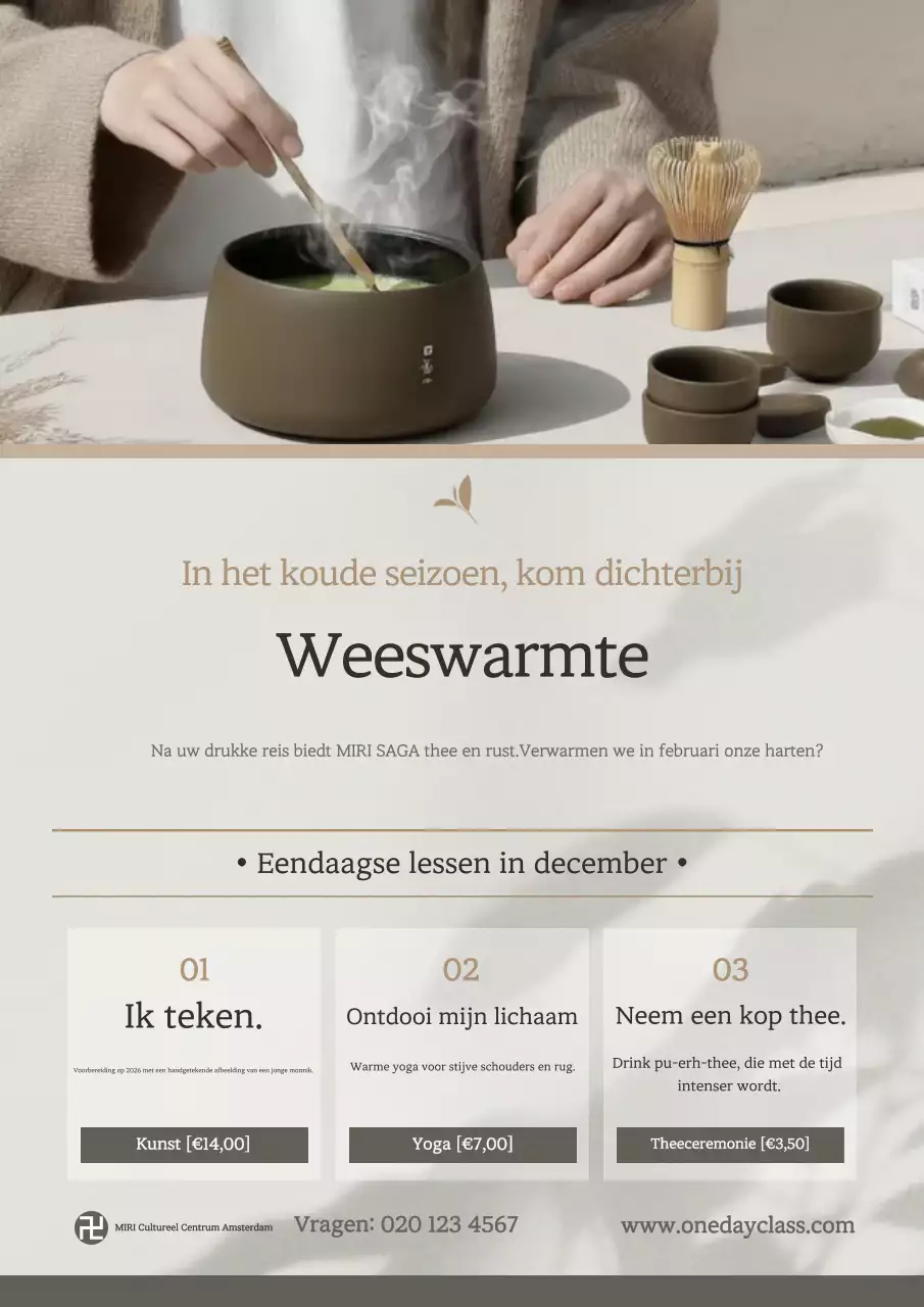 Beige Eenvoudige Cultuur Klasse Promotie