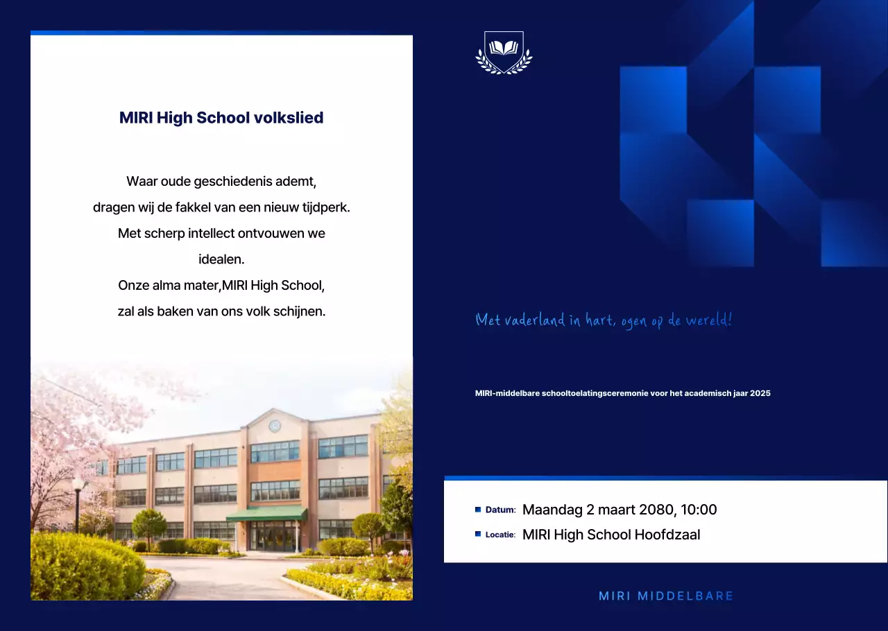 Evenementengids van Blue Simple School