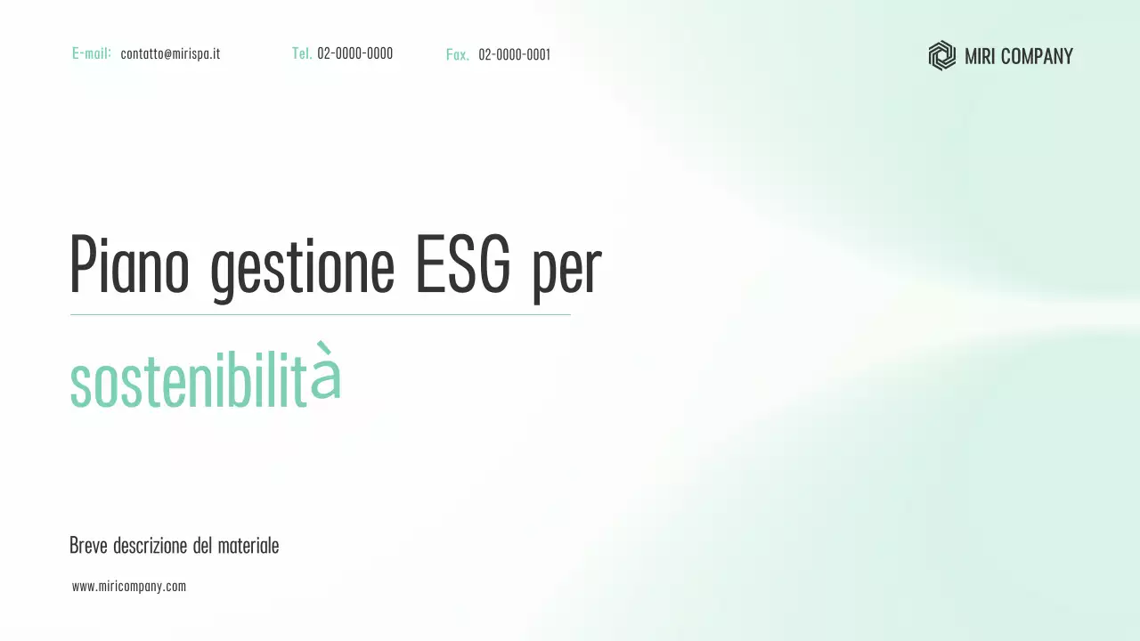 Pianificazione della gestione moderna della menta