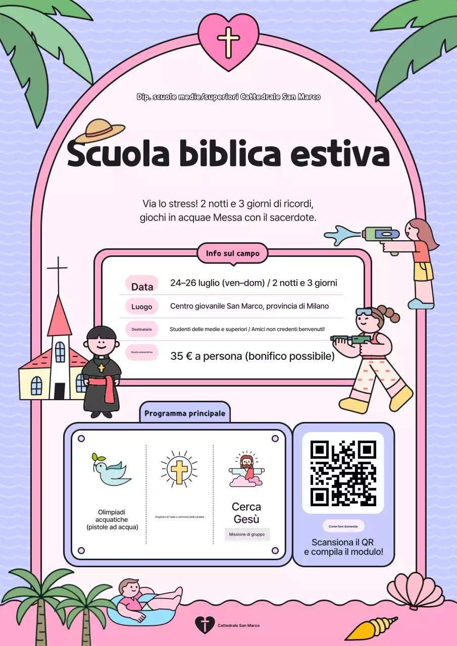 La simpatica promozione della scuola estiva di Yeon Bora