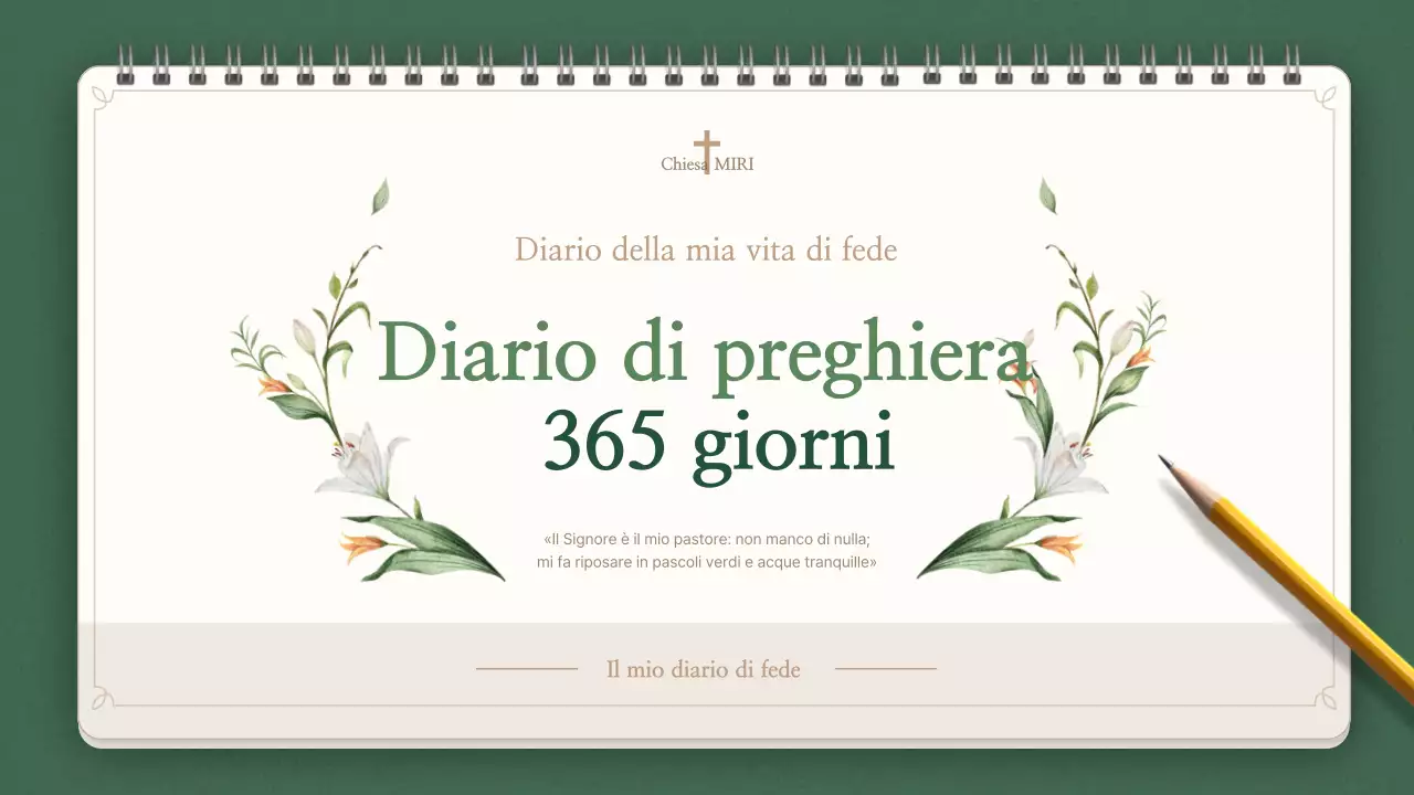 Diario Khaki Neat Faith