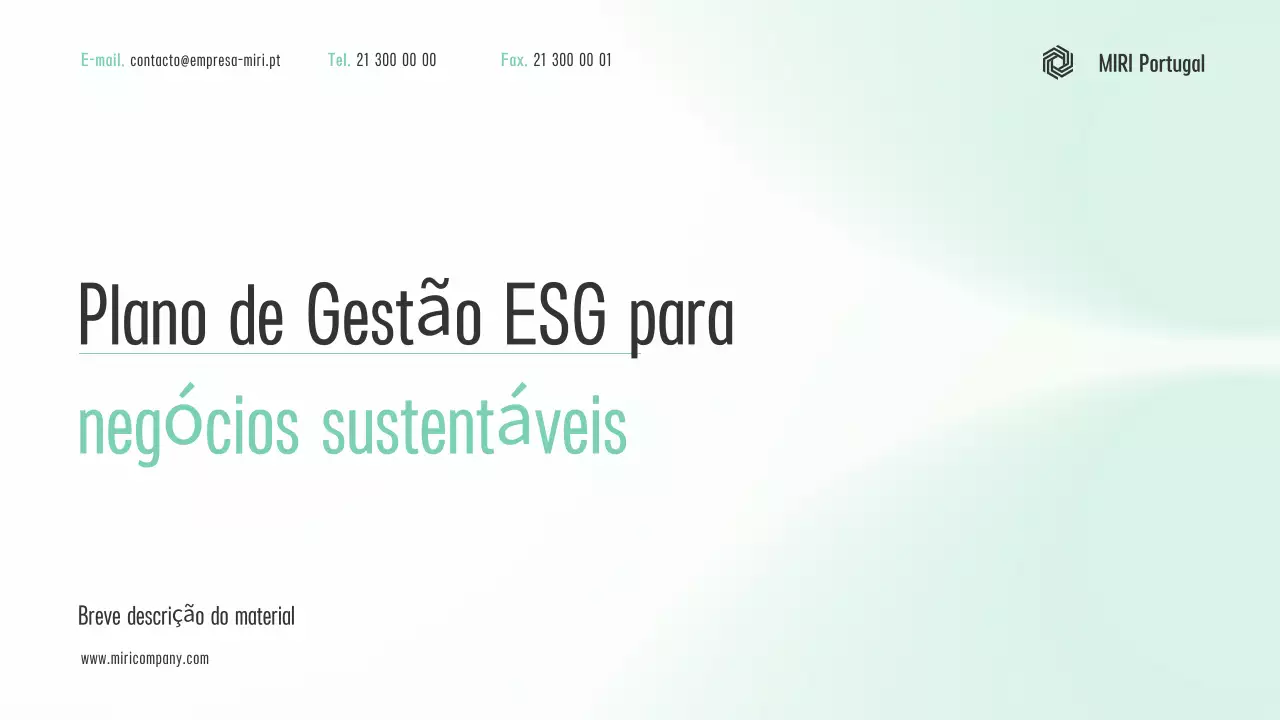 Planejamento de Gestão Moderna da Mint