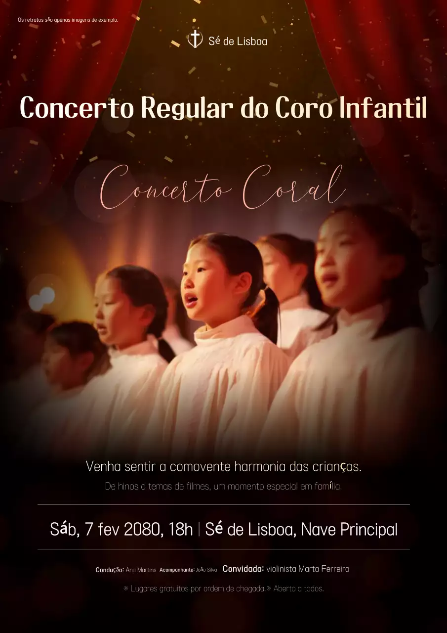 Guia de Apresentação do Coro Clássico Vermelho