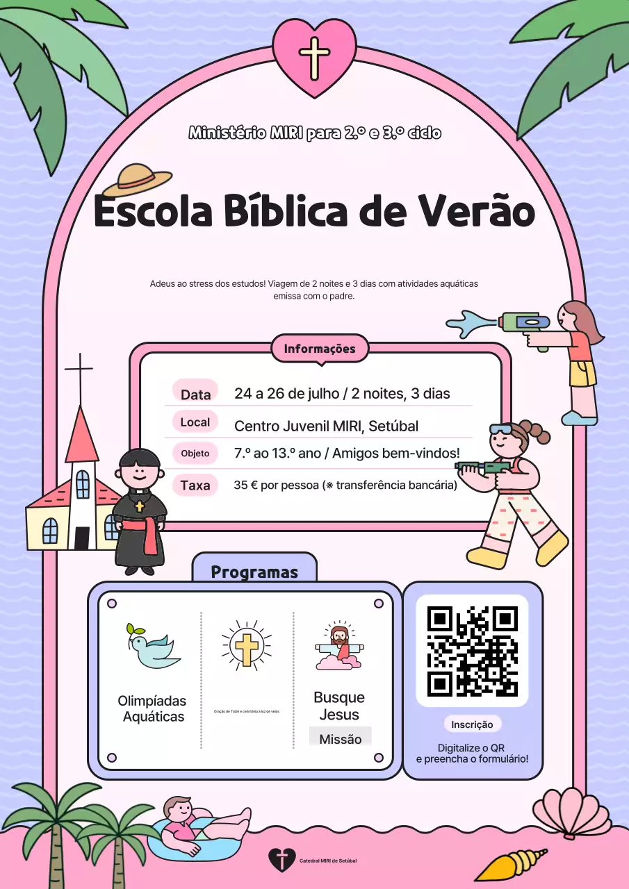 Promoção fofa da escola de verão da Yeon Bora