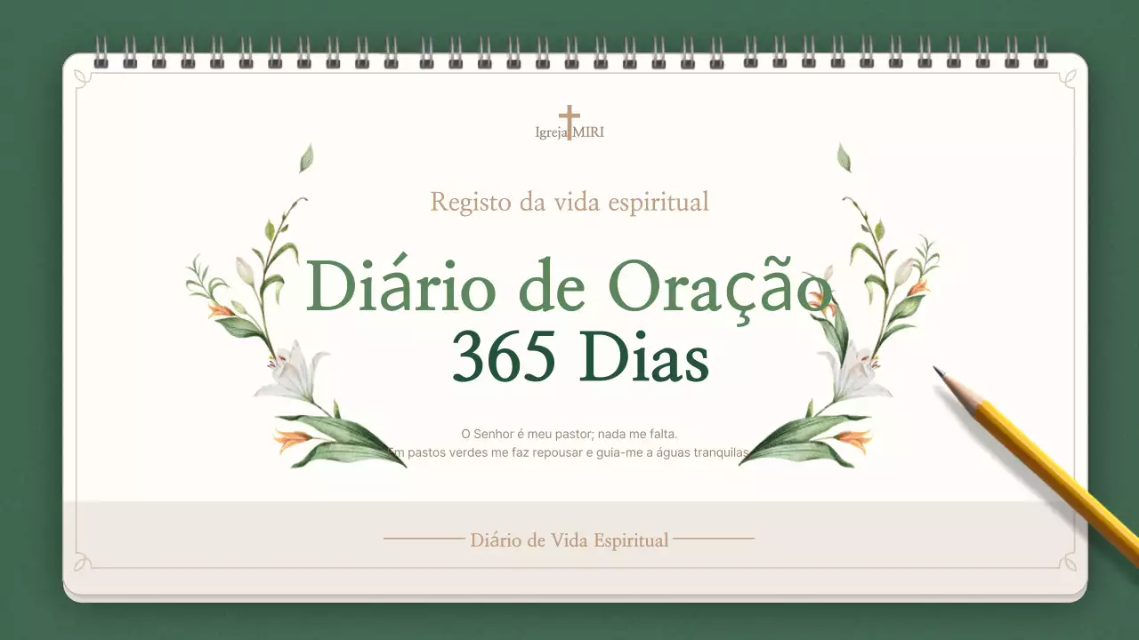 Diário Khaki Neat Faith