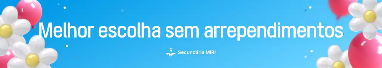 Promoção de escola limpa em azul celeste