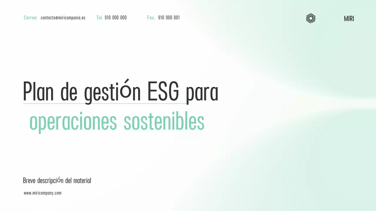 Planificación de la gestión moderna de Mint