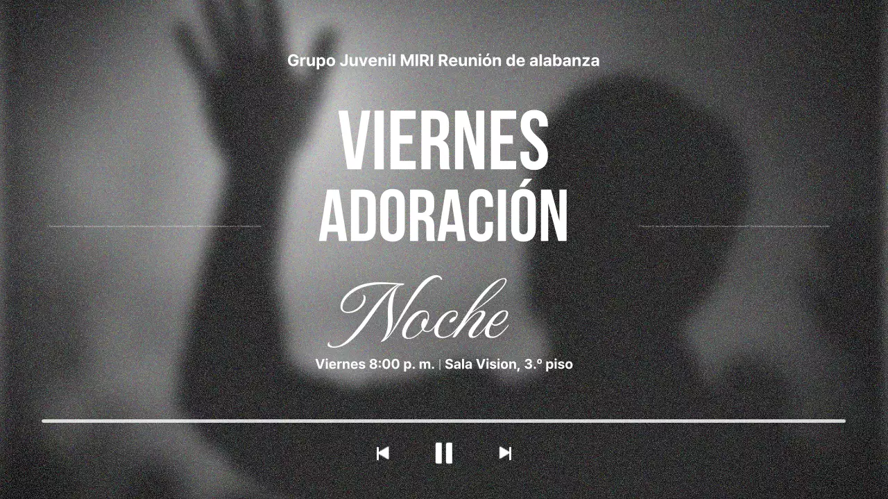 Guía de adoración clásica en blanco y negro