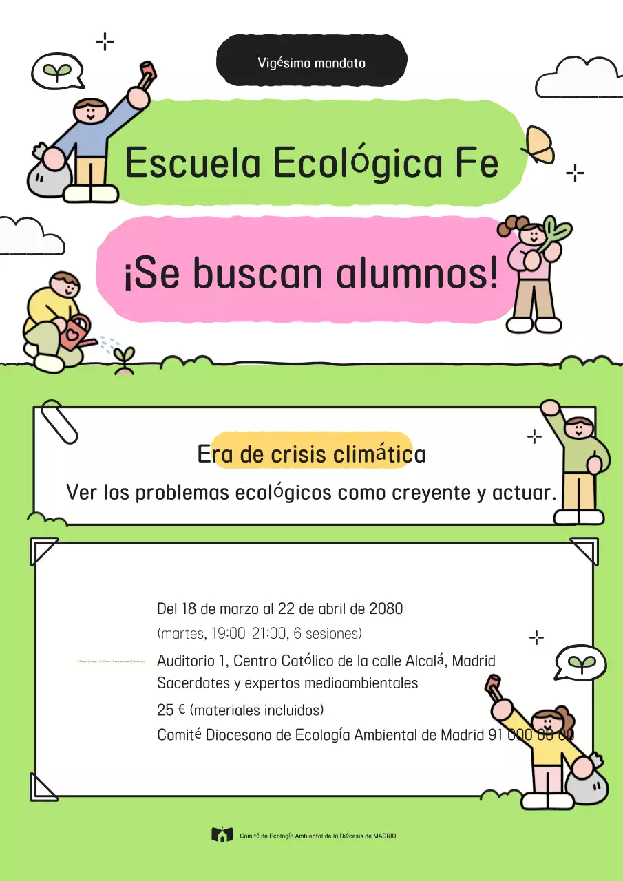 Se busca un entorno verde y acogedor