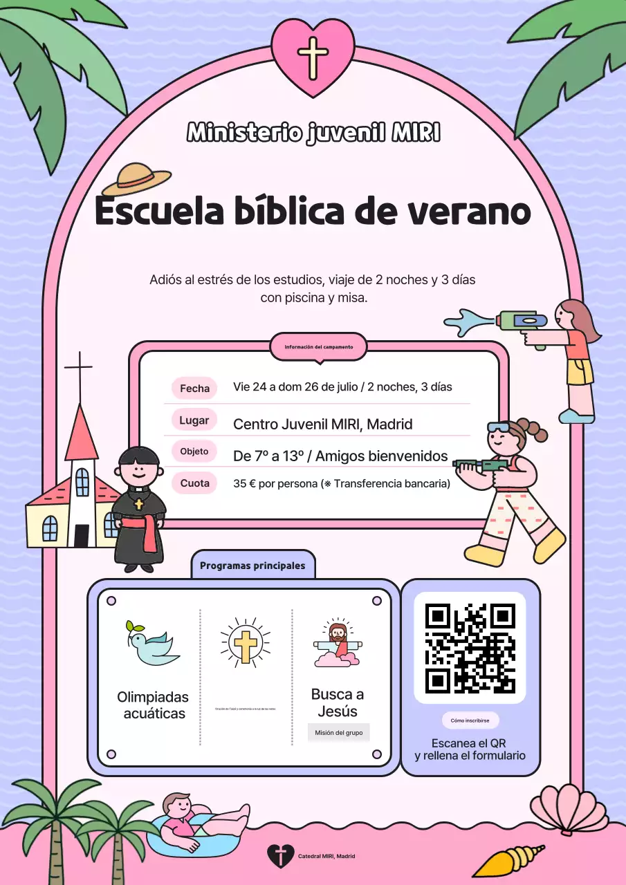 La linda promoción de la escuela de verano de Yeon Bora