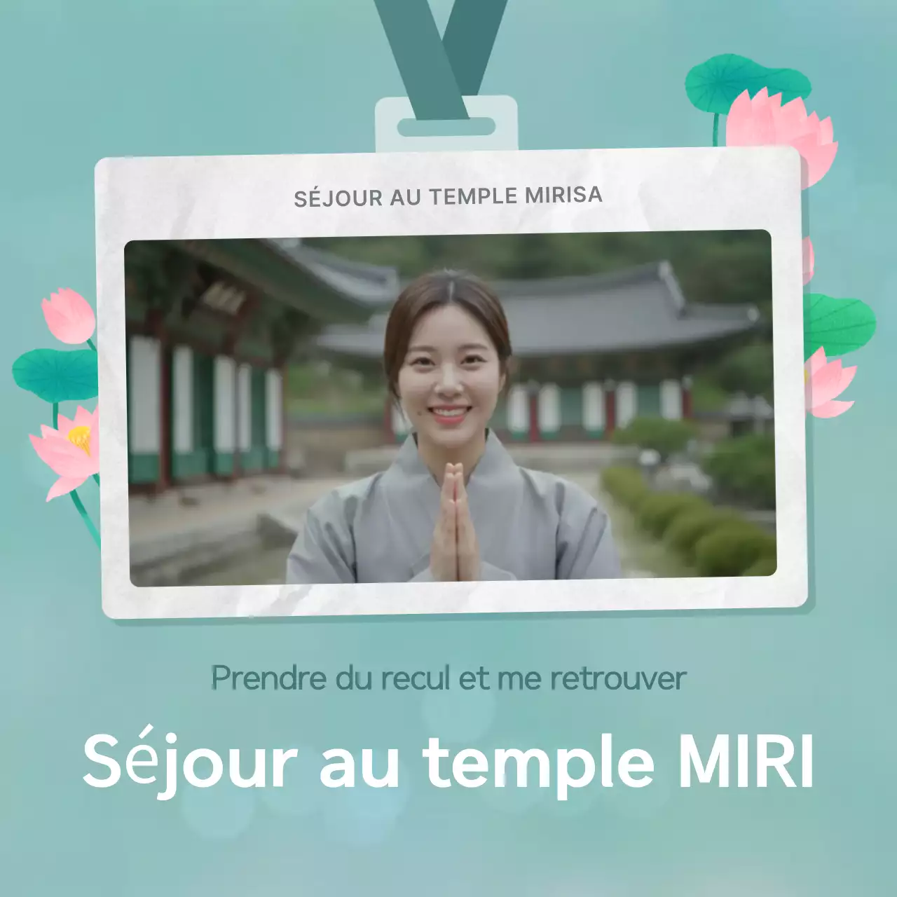 Promotion du séjour au temple traditionnel de Mint