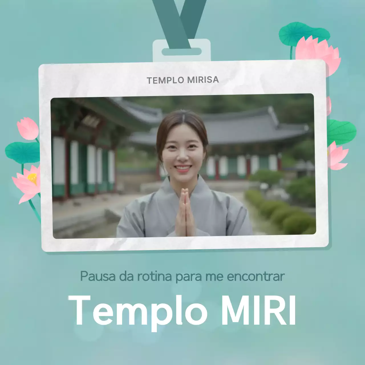Promoção da estadia tradicional no templo Mint