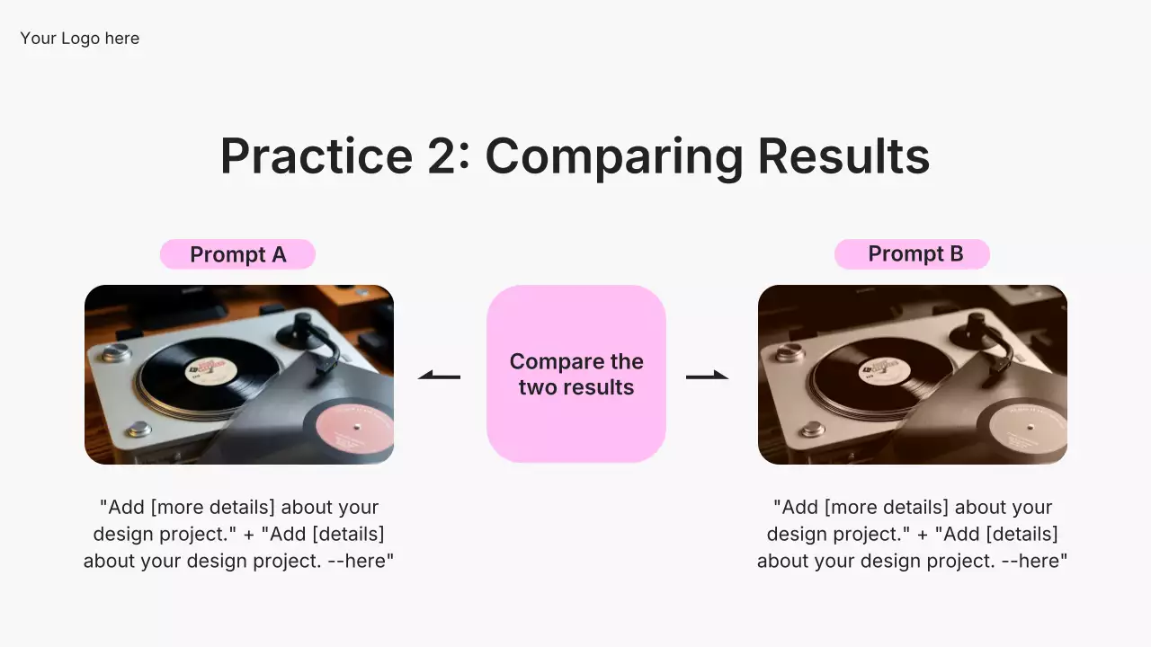 핑크색 모던 AI 강좌 프레젠테이션