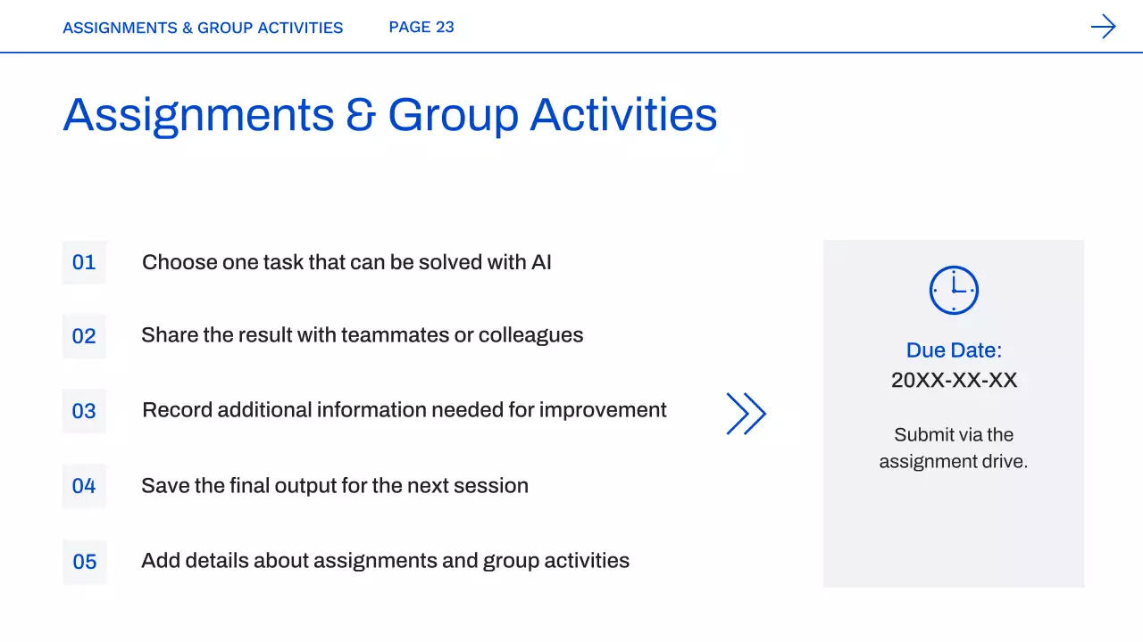 블루 모던 AI 코스