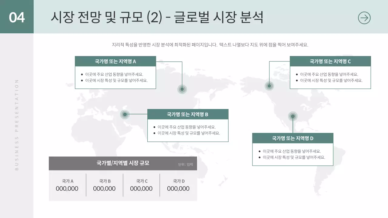 민트 미니멀 비즈니스 제안서