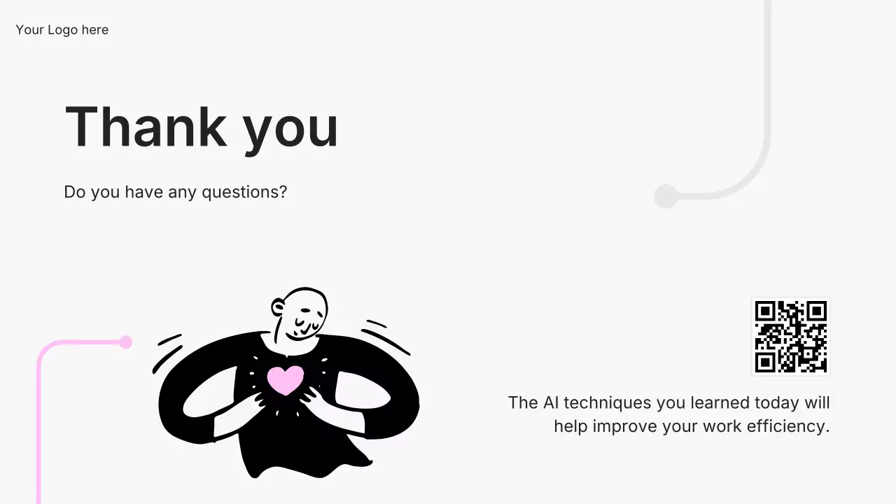 핑크색 모던 AI 강좌 프레젠테이션