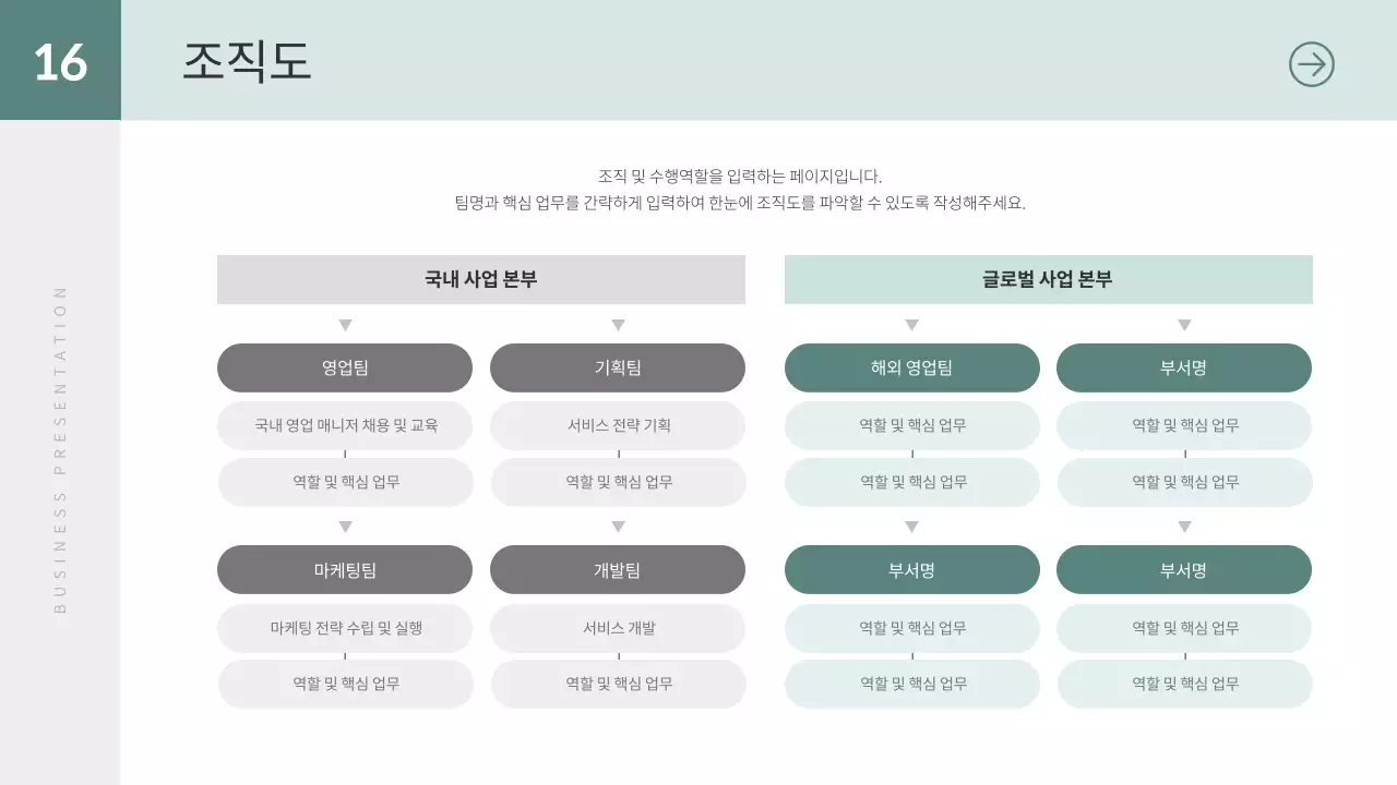 민트 미니멀 비즈니스 제안서